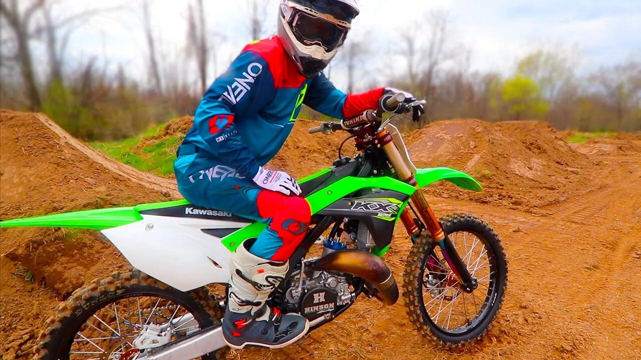 This KX125 Two Stroke is Going to BLOW UP... First Ride Back