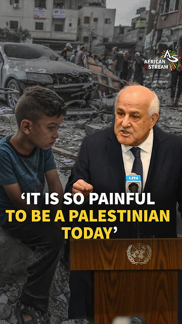 ‘IT IS SO PAINFUL TO BE A PALESTINIAN TODAY’