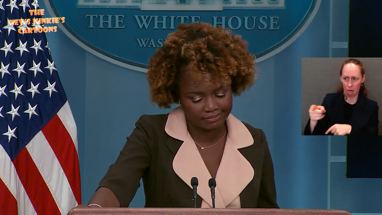 Biden's Press Sec mumbles: "I don't have anything to say."