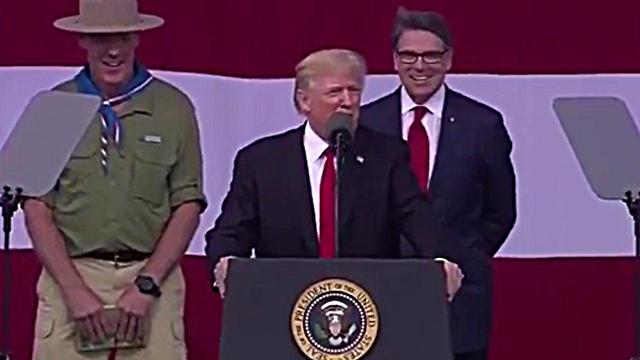 Trump Reportedly Lied About The Boy Scouts