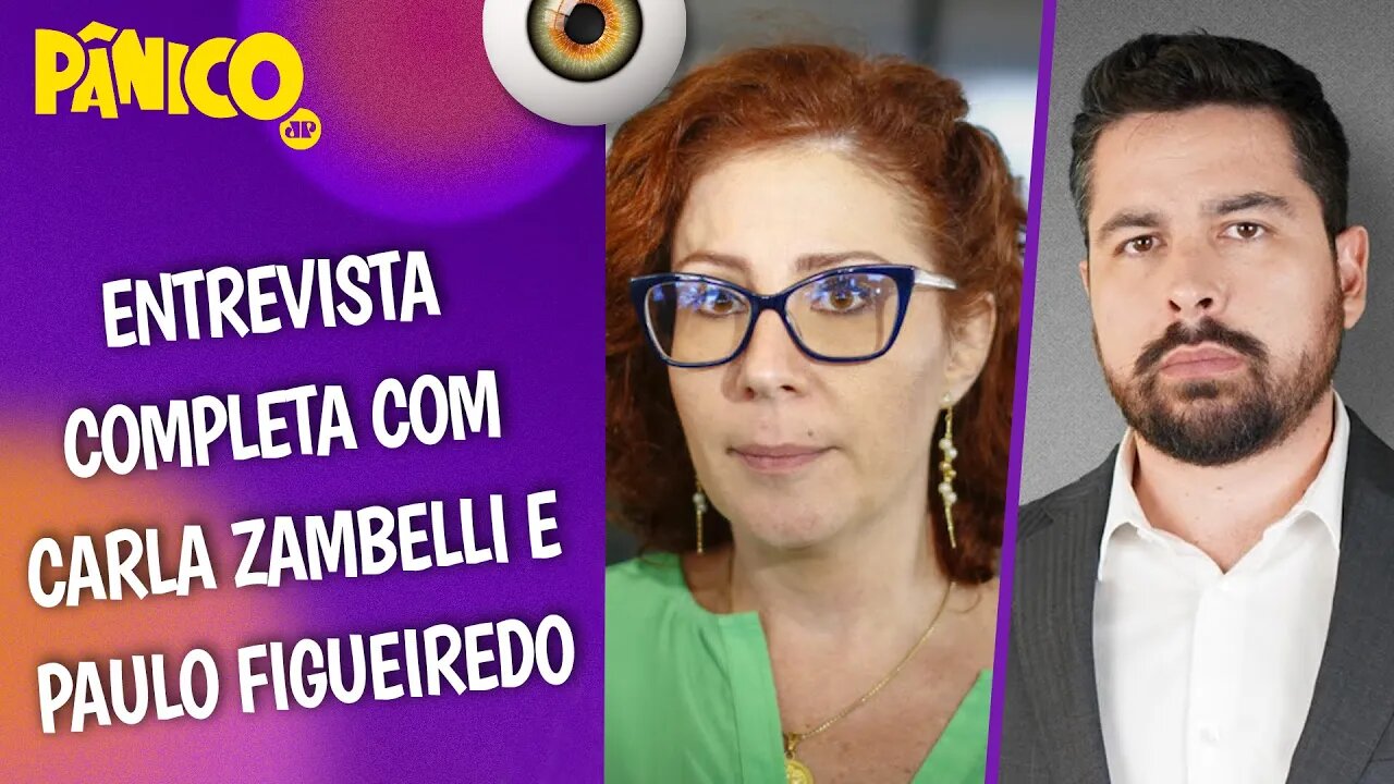 Assista à entrevista com Carla Zambelli e Paulo Figueiredo na íntegra