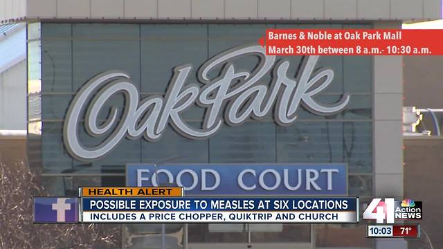 Measles case confirmed in KCMOPO