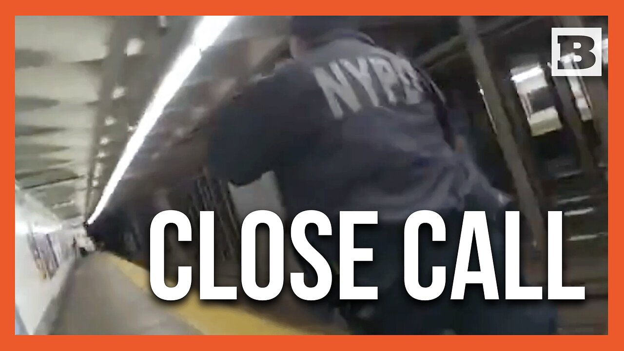 Dramatic Rescue: NY Cops Save Man From Subway Tracks Just in Time