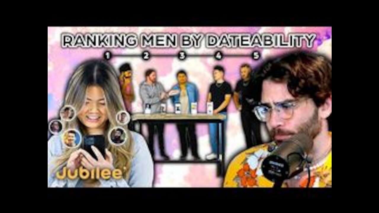 HasanAbi reacts to Men Rank Themselves by Their DATING PROFILES | Jubilee | Hasan Gets REJECTED