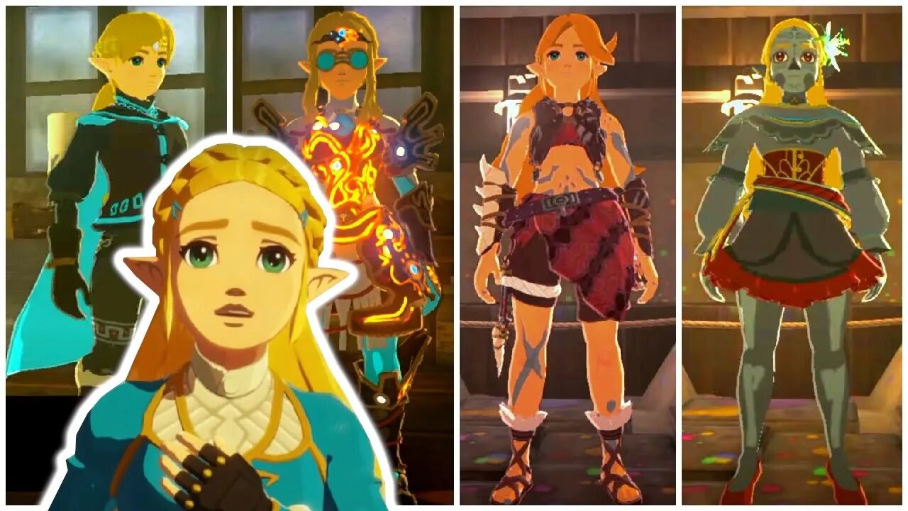 NEW Custom Outfits for ZELDA