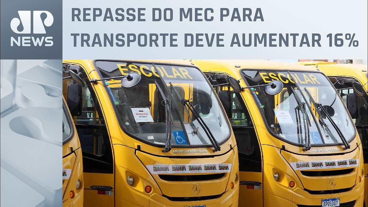 Governo anuncia compra de novos ônibus escolares