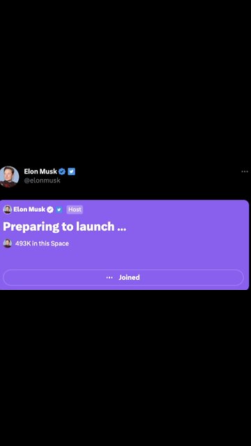 Elon Musk and Ron Desanti's Twitter Space announcement best moment!