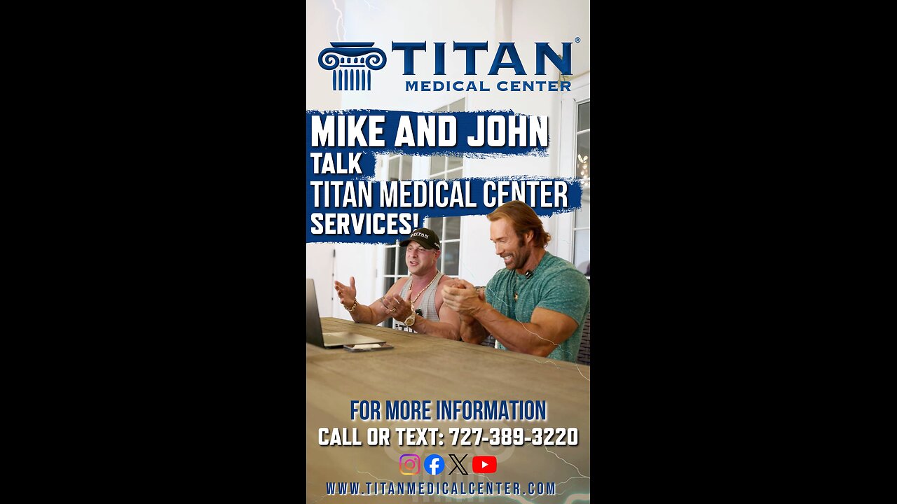 John & Mike O’Hearn talk #TitanMedical therapies & services!