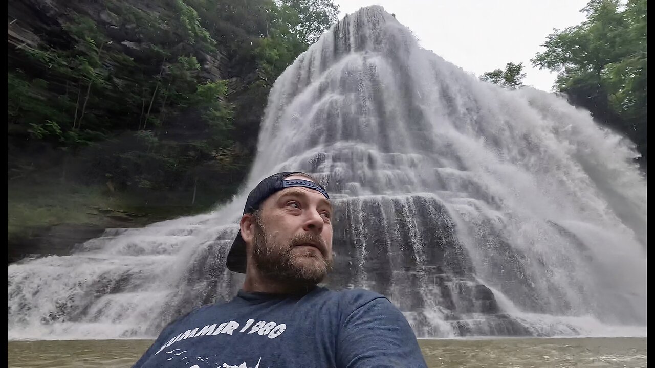 Kayaking To Burgess Falls