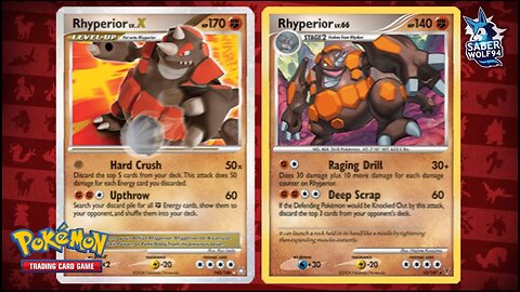 Pokemon TCG Rhyperior Lv. X Deck 2008-2009 Format!!