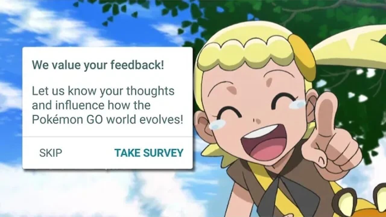 Pokemon Go Has Surveys Now