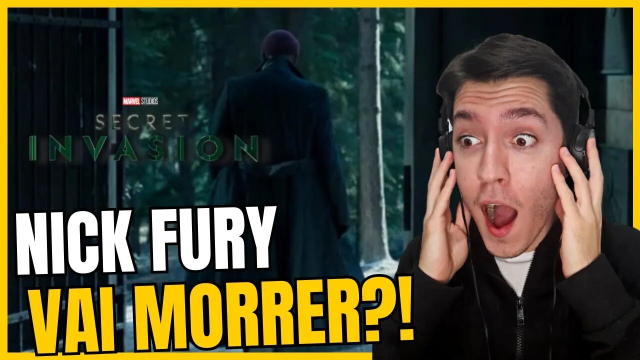 INVASÃO SECRETA: TRAILER ESTÁ SÉRIO! MARVEL DE VOLTA À TRAMA DE ESPIONAGEM | REAÇÃO (React)