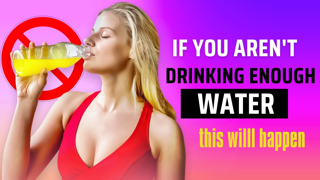 If You Aren't Drinking Enough Water This Will Happen!