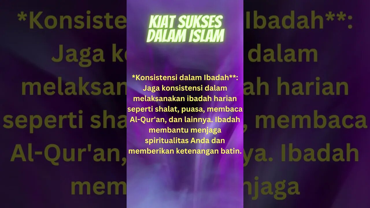 QUOTES ISLAMI:TAHUKAH KAMU KIAT SUKSES DALAM ISLAM??#shorts #shortsfeed #shortsquotes