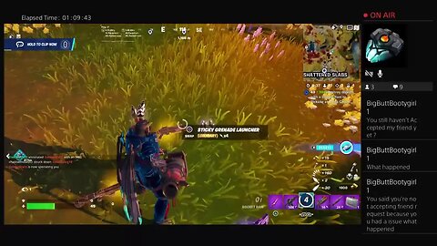 Welcome To I Don't Like P-V-P in any Game but Can't get Enough Fortnite with Trek2m Day 707