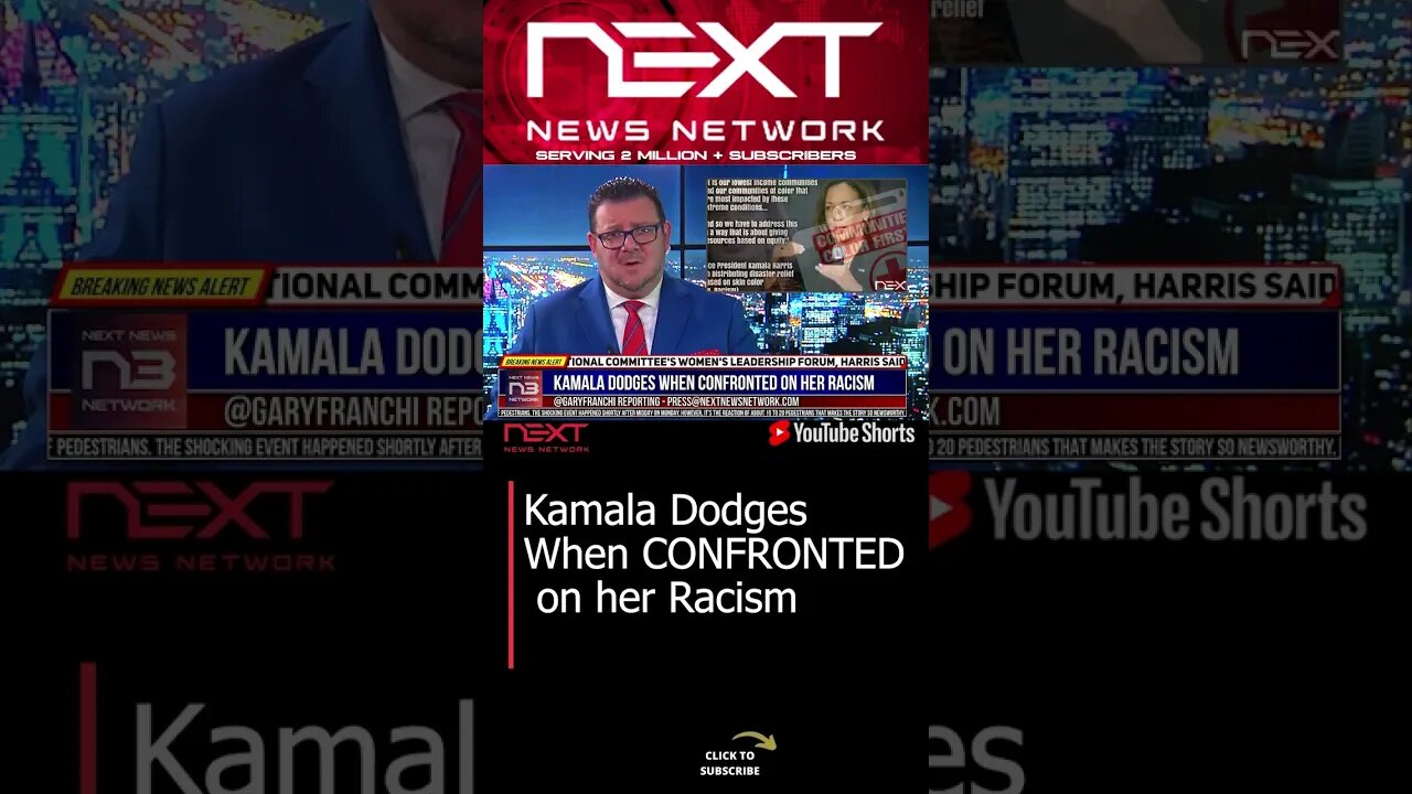 Kamala Dodges When CONFRONTED on her Racism #shorts