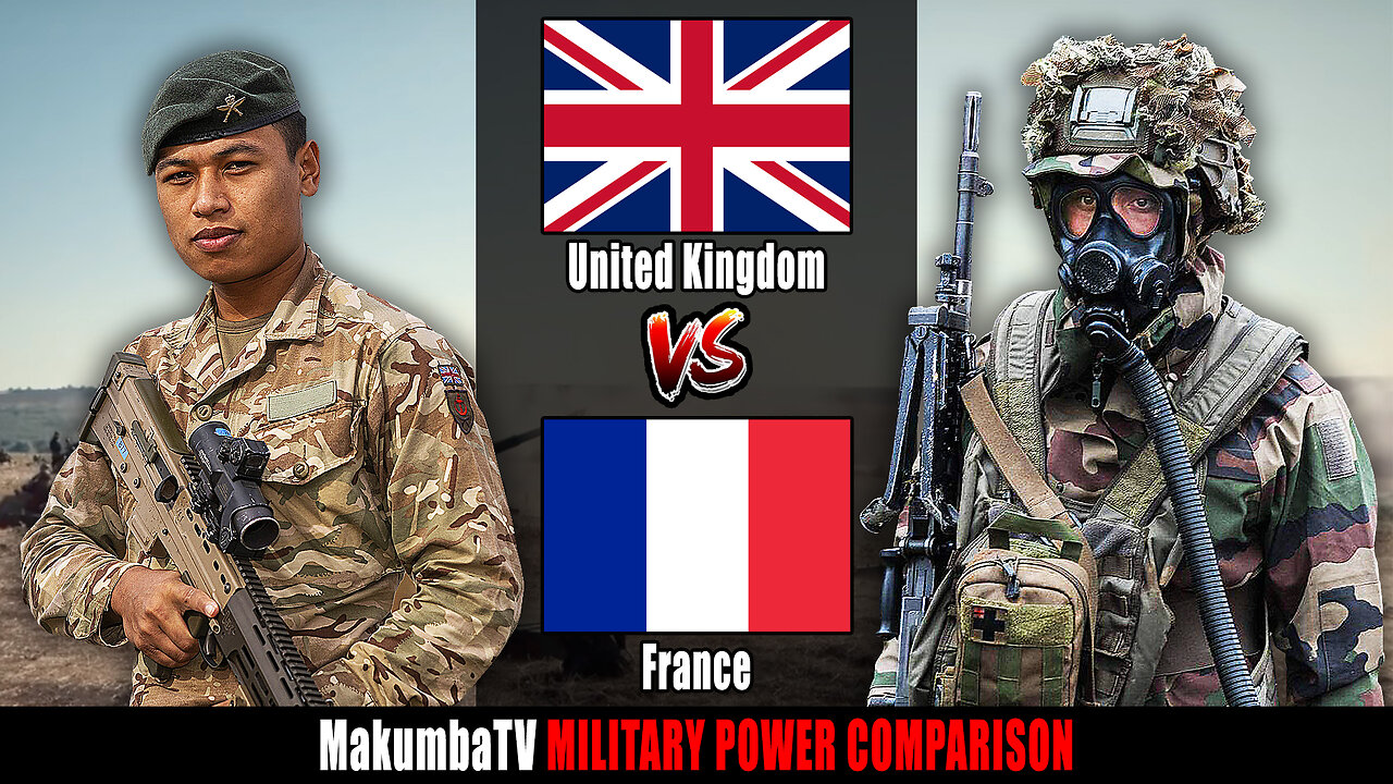 United Kingdom vs France 2025 | Military Power