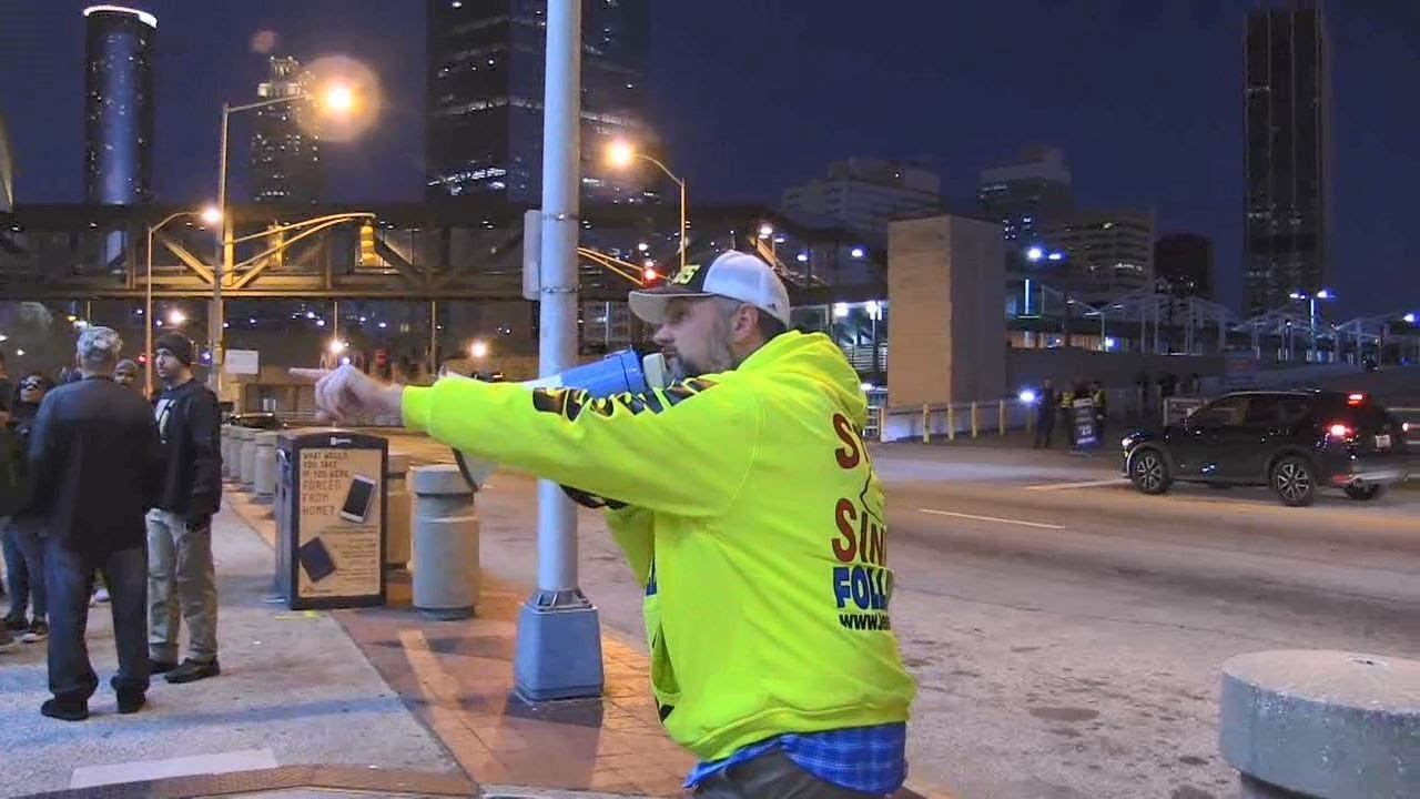 Atlanta Snoop Dogg Concert - Street Preaching January 2019 - Kerrigan Skelly