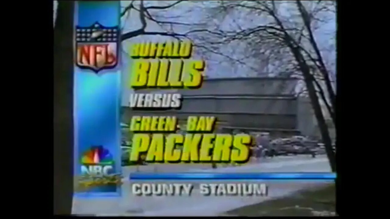 1991-11-10 Buffalo Bills vs Green Bay Packers