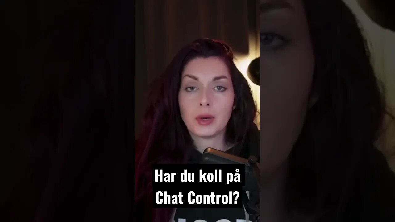 Chat control - lagförslaget att hålla stenhård koll på #chatcontrol #digitalidentity #agenda2030