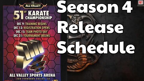 Cobra Kai Season 4 Release Schedule - BIG NEWS