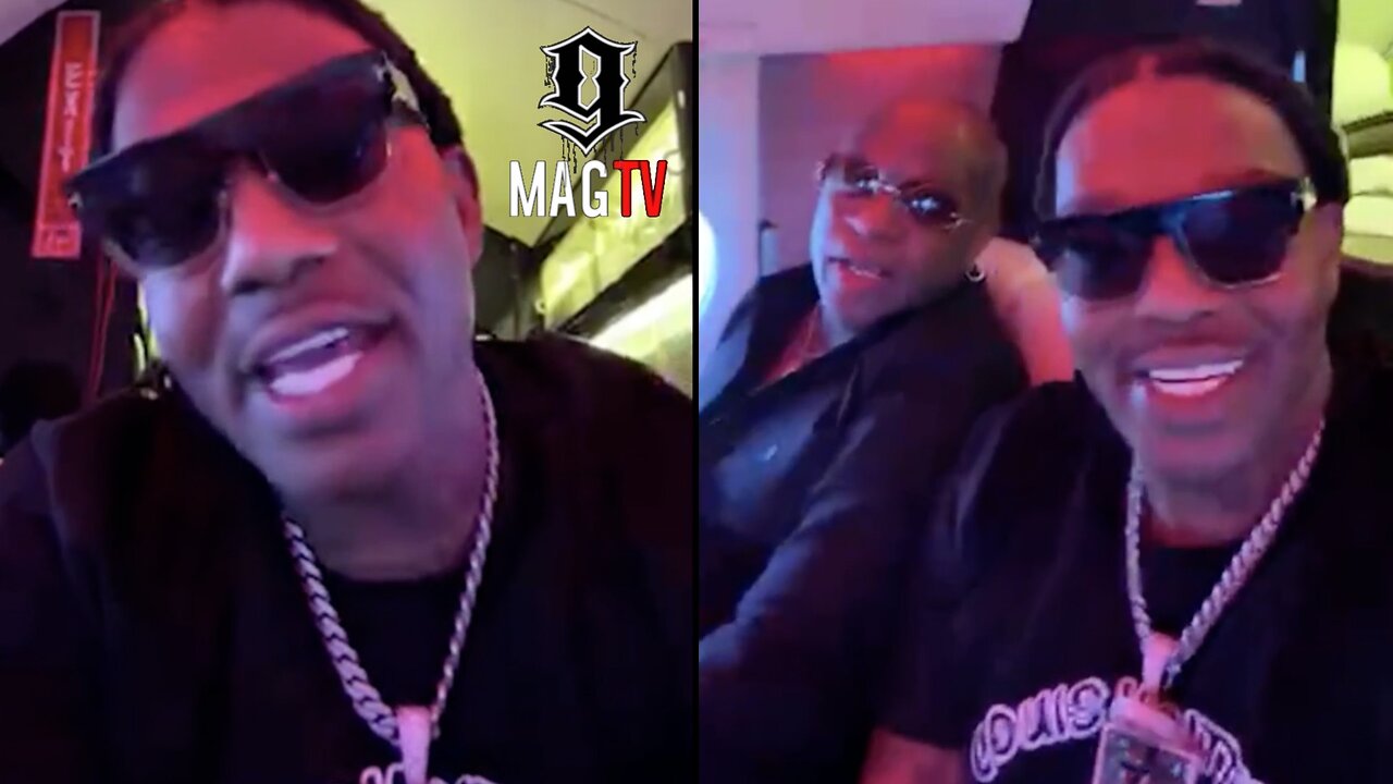 Birdman Picks Up B.G. On Private Jet To Attend His New Orleans Court Date! 🛩