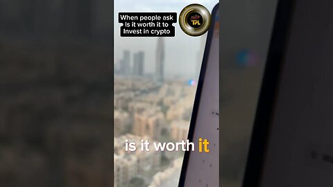 Is it ?! #motivation #cryptocoach #cryptocurrency #money #cryptolife #crypto #bitcoin #cryptoshorts