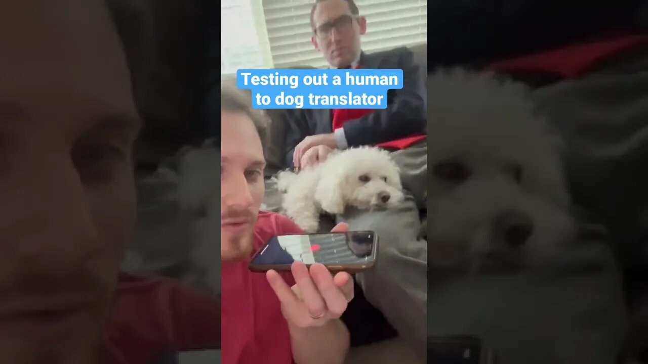 Testing a Human to Dog Translator!