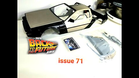 eaglemoss build the delorean issue 71