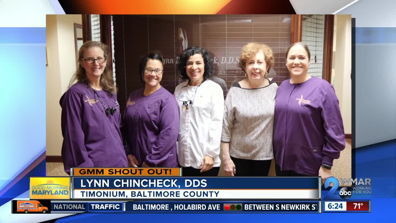 Good morning from Dr. Lynn Chincheck, DDS!