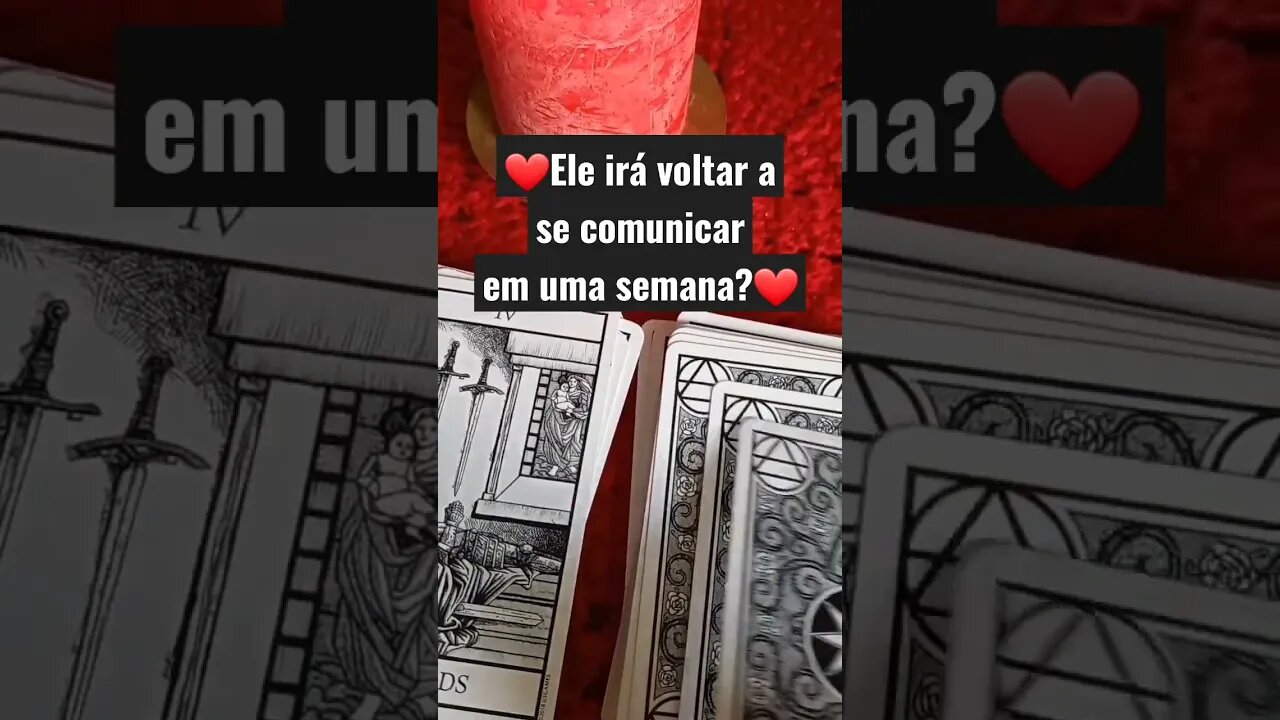 haverá contato em uma semana? 💌 #tarotamor #conselhodotarot