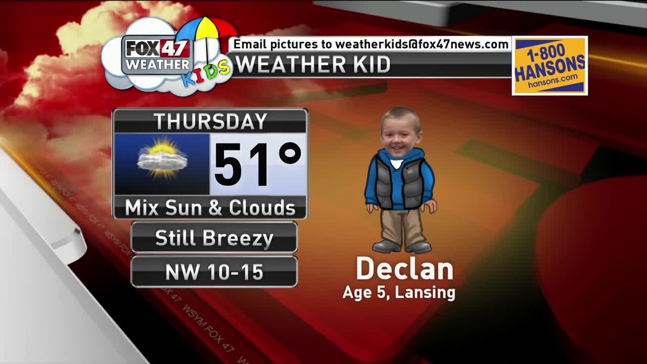 Weather Kid - Declan