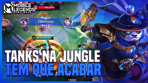 UM TANK NÃO DEVERIA SER TÃO BOM NA JUNGLE | AKAI | MLBB