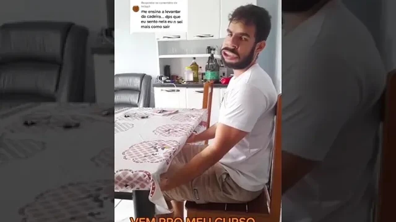COMO LEVANTAR DA CADEIRA