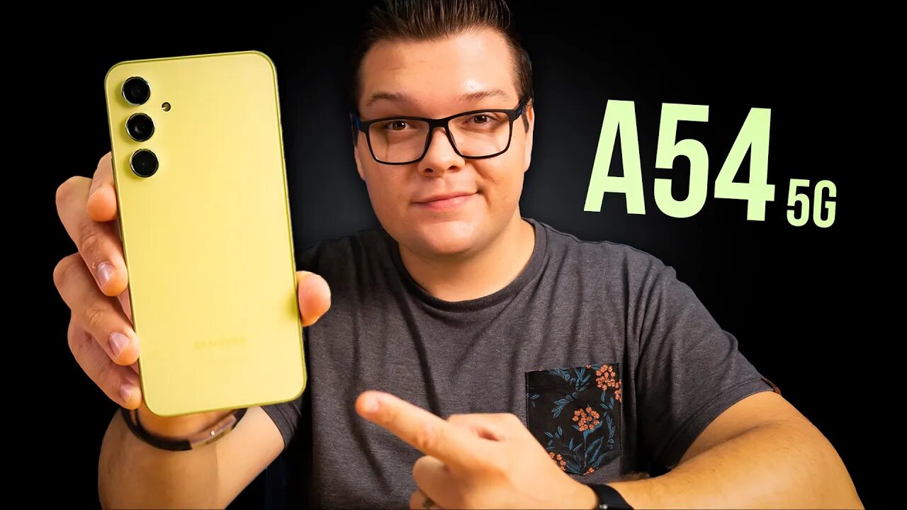 CHEGOU! Galaxy A54 5G | Vai BOMBAR em 2023!? Custo Benefício! Unboxing