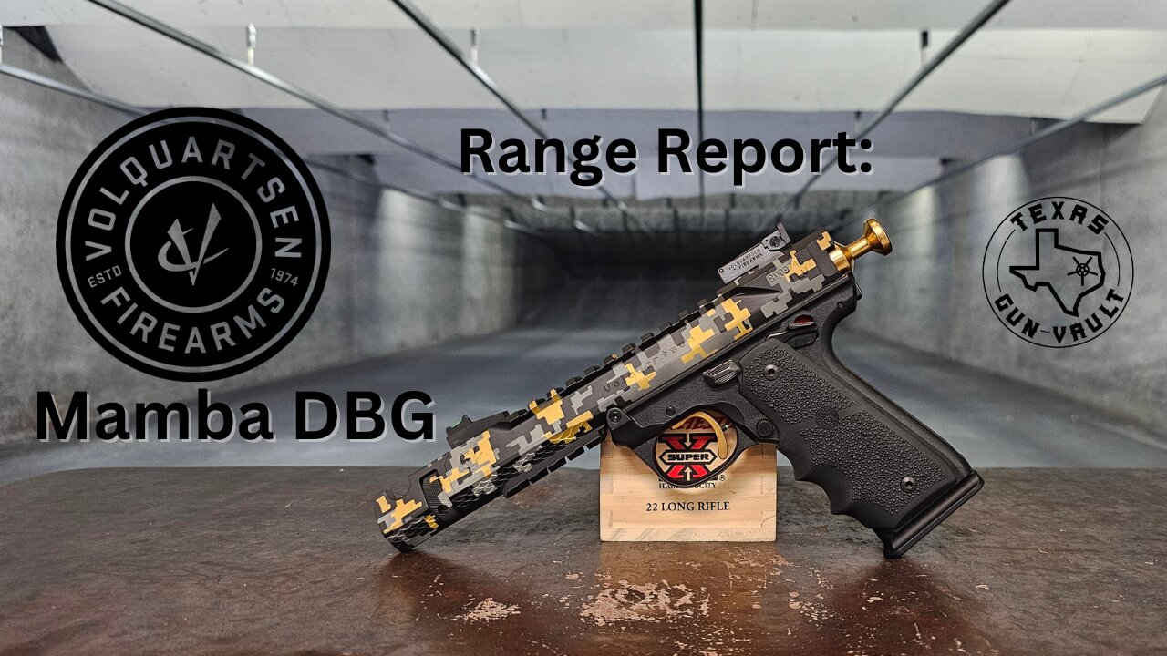 Range Report: Volquartsen Mamba DBG (Custom .22lr Target Pistol)