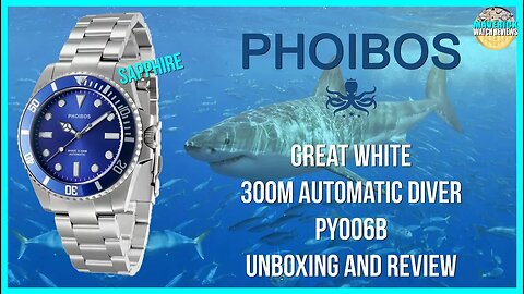 Home Run! | Chinese Phoibos 300m Chinese Automatic Diver PY006B Microbrand Unbox & Review | Maverick