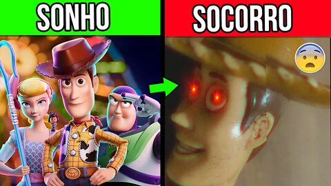 TOY STORY tem um video game que ASSUSTA