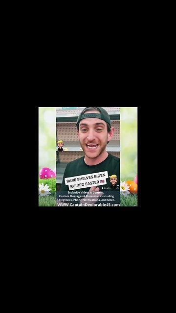 LOL: Bare Shelves Biden Ruined Easter