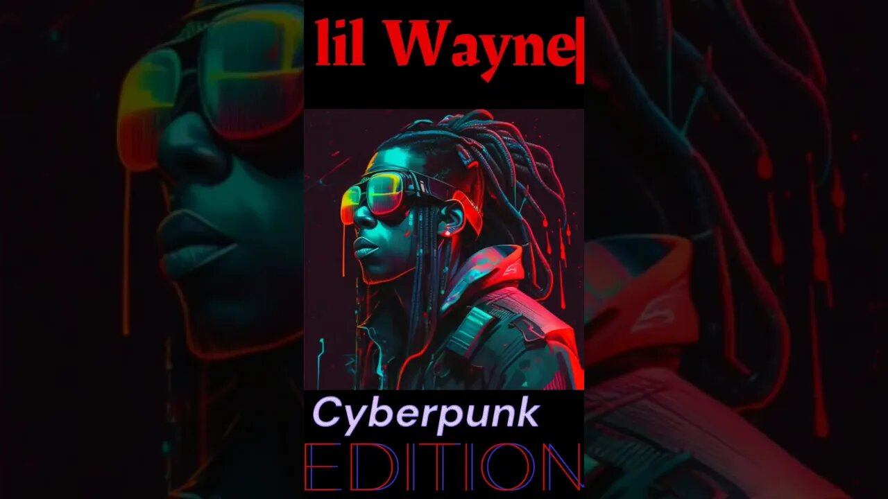lil Wayne Cyberpunk Edition #lilwayne #america #shorts