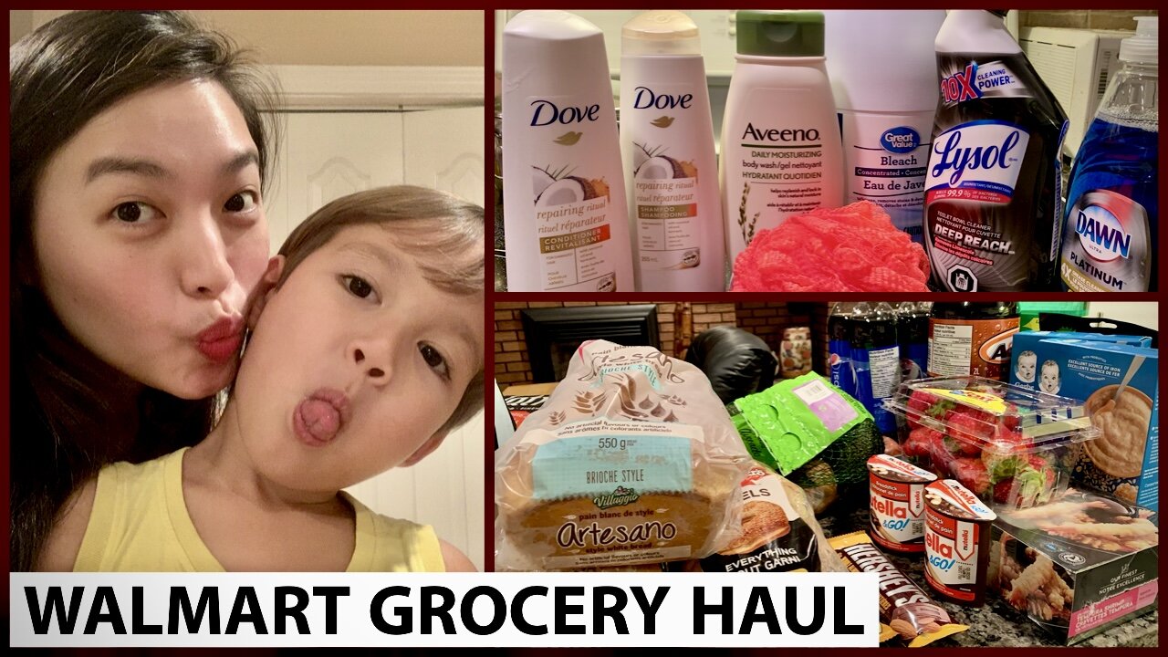 Walmart Grocery Haul in Ontario Canada