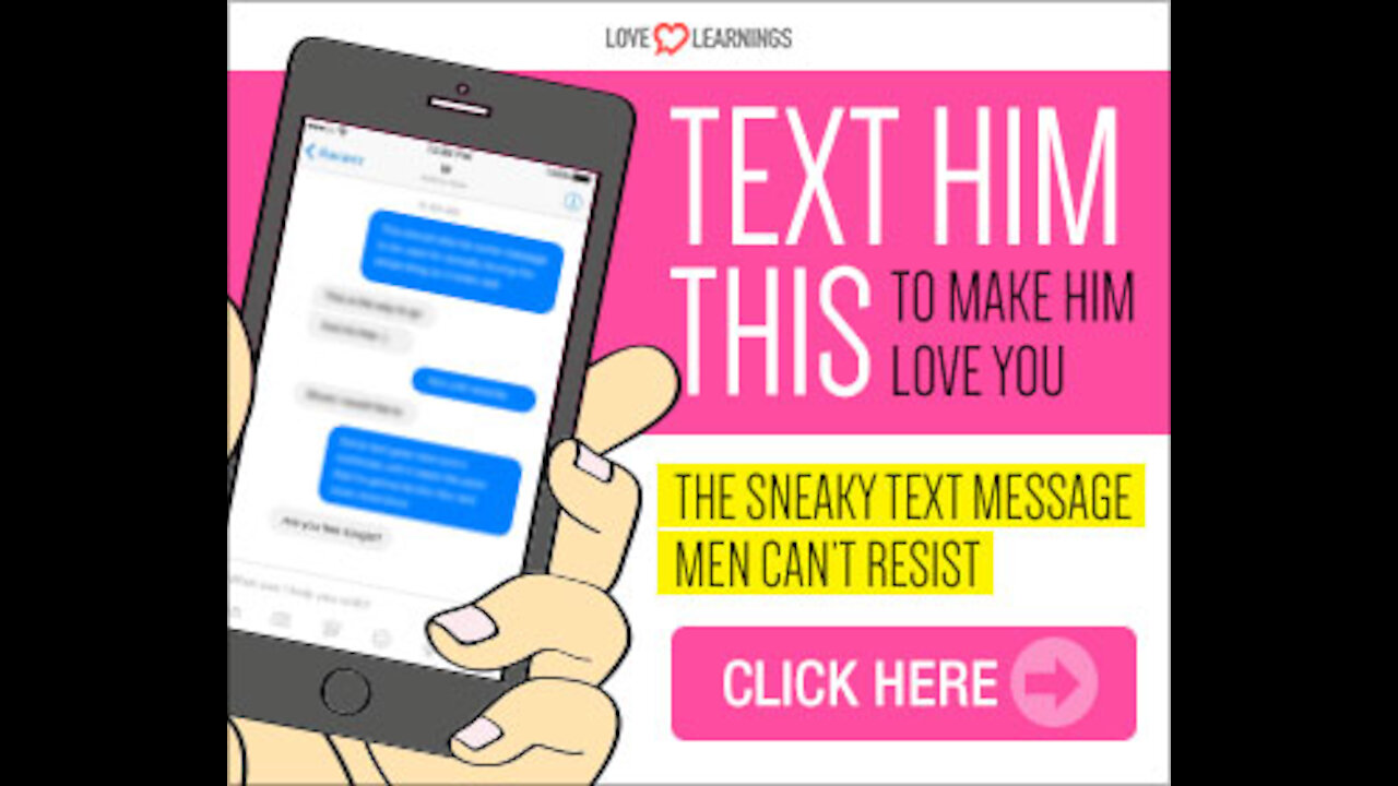 Need help sending the right texts to your man?