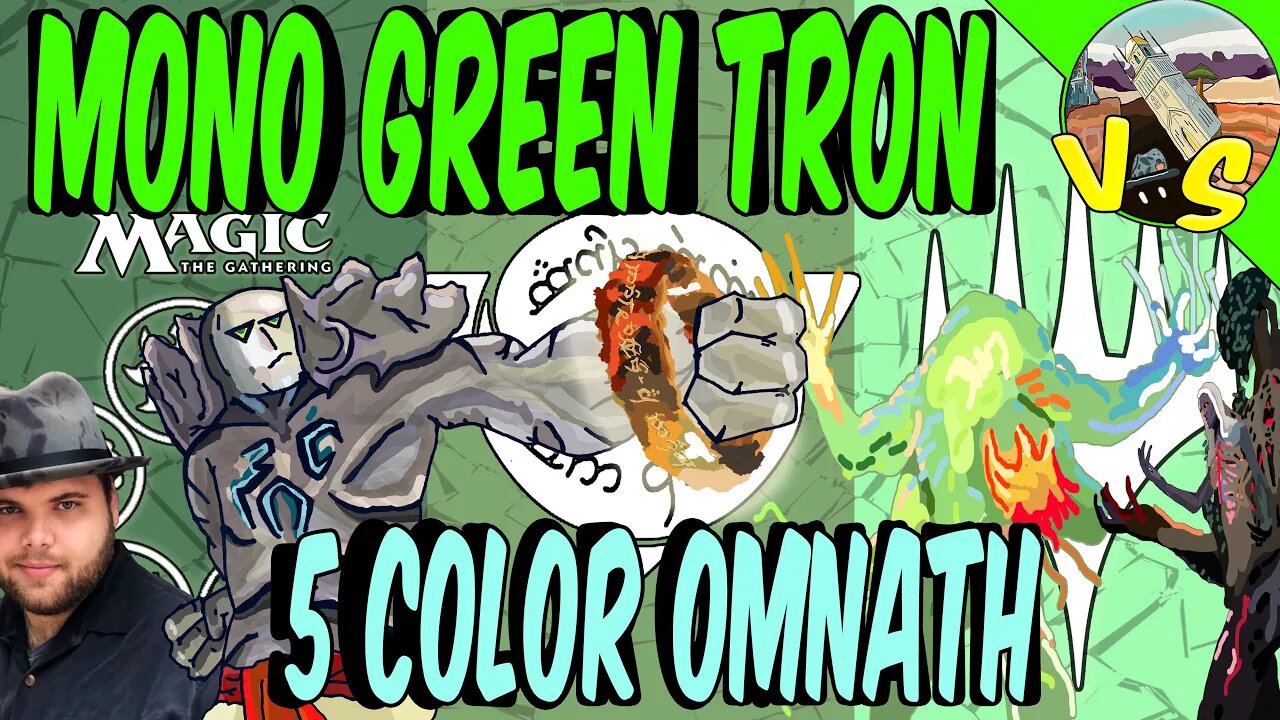 Mono Green Tron VS 5 Color Omnath｜Sundering Titan ｜Magic the Gathering Online｜Modern