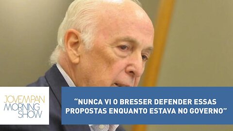 Nunes: “Nunca vi o Bresser defender essas propostas enquanto estava no governo” | Morning Show