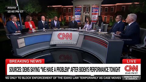 CNN - Dems saying: ´We have a problem' after Biden´s performance
