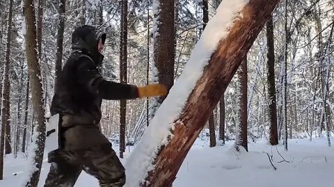 One man's survival in the wild Blizzard outdoor learning these days are good