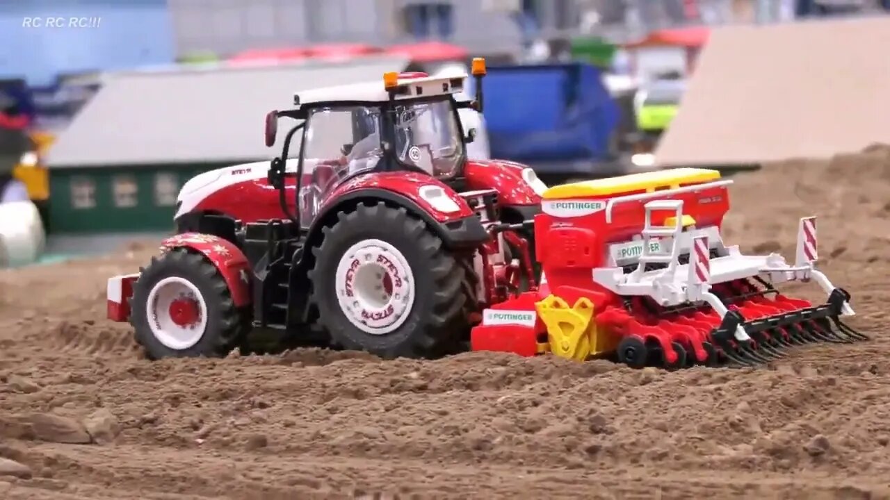 18 # RC TRACTOR, RC TRUCKS COLLECTION!! RC FARMING, MACHINES, RC HYDRAULIC DIGGER, RC EXCAVATOR TRAN
