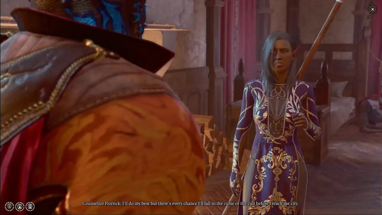 Baldur's Gate 3 Blind With Pink And Tig