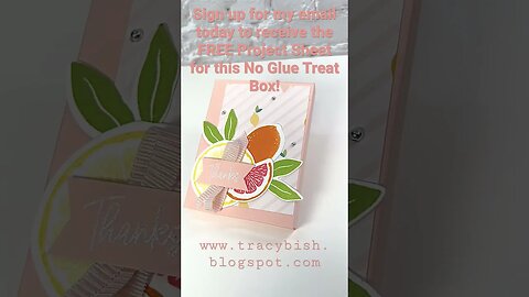 Sweet Citrus No Glue Treat Box! Customer Appreciation Gift June!