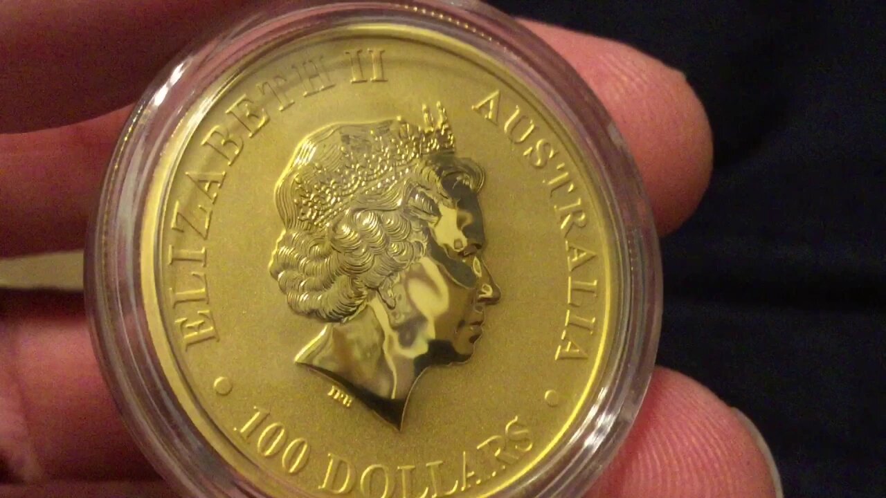 One Ounce Gold Coin Unboxing